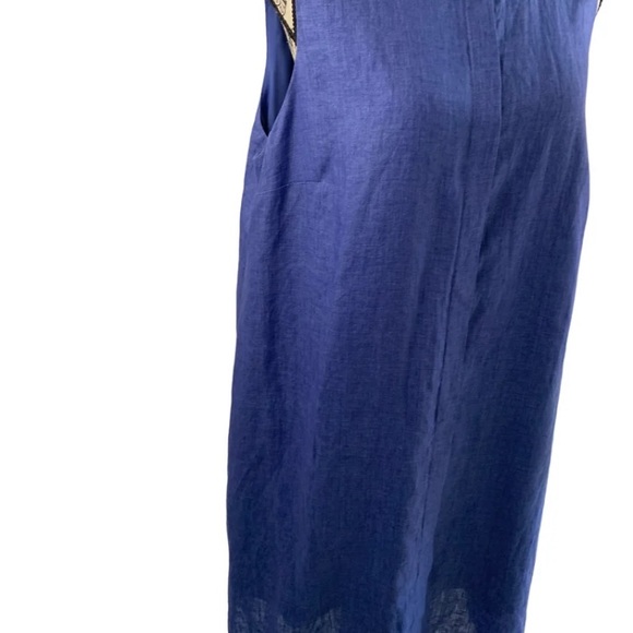 Anne Klein NWT linen women’s large midi dress - Picture 8 of 15